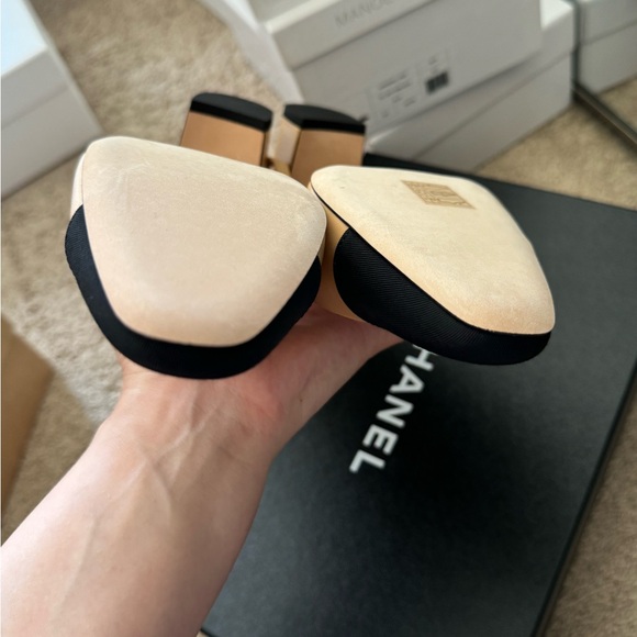 Chanel sling back heels 39.5 brand new - Picture 3 of 4